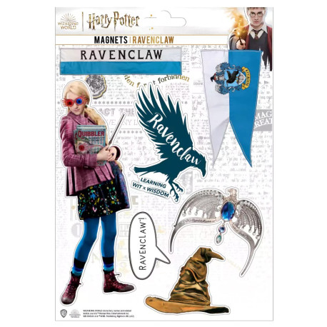 Set de Imanes de Goma Harry Potter Ravenclaw