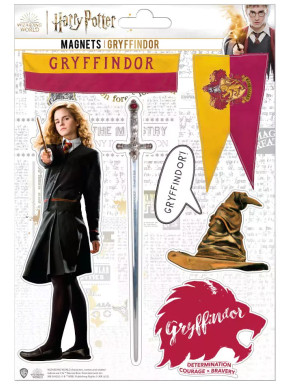 Conjunto Imanes Harry Potter Gryffindor