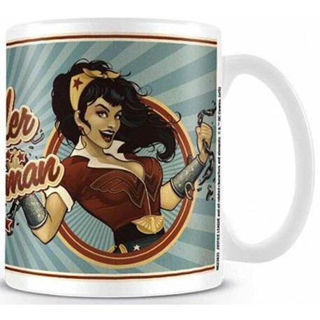 Caneca de cerâmica Mulher Maravilha da DC Comics