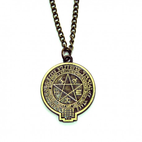 Pendant pentagram Hellsing