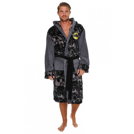 Bathrobe fleece Batman metamorphosis