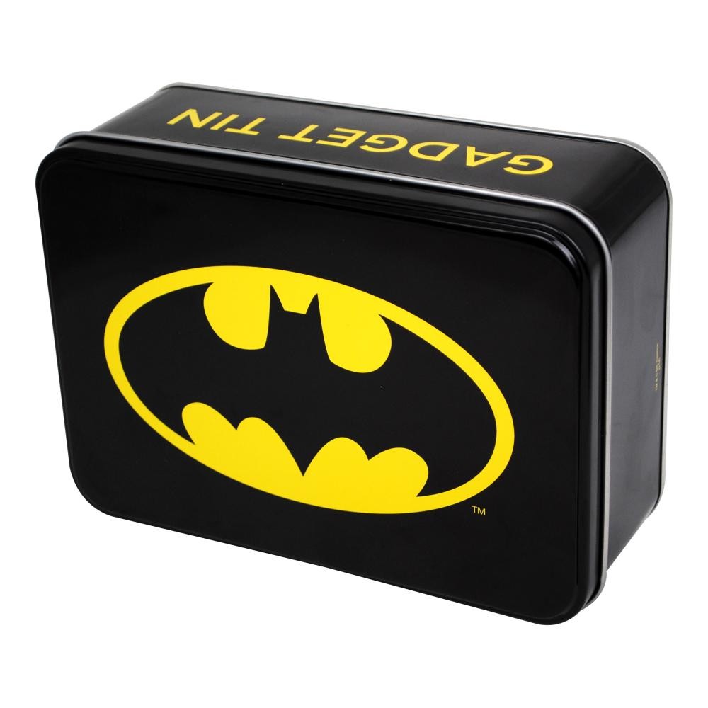 Caja de hojalata logo Batman