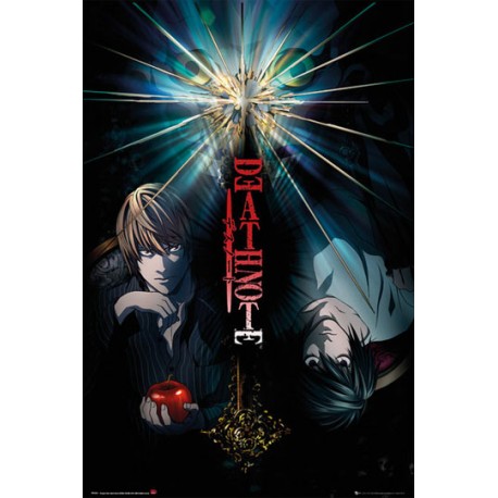 Poster Death Note caractères