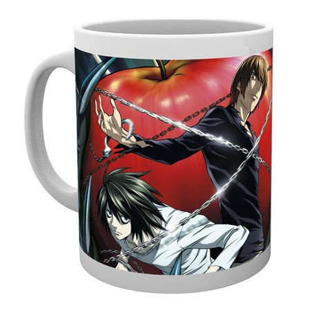 Taza Death Note Light y L