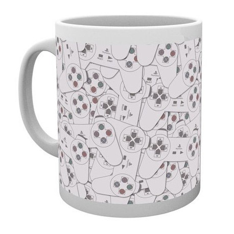 Taza mando Playstation mosaico