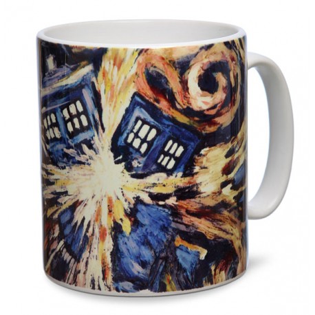 Cup-Dr Who Tardis Van Gogh