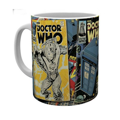 Mug Doctor Who Classic Comics