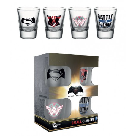 Vasos de chupito Batman v Superman