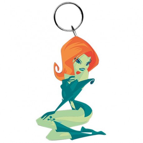 Keychain En Caoutchouc Poison Ivy