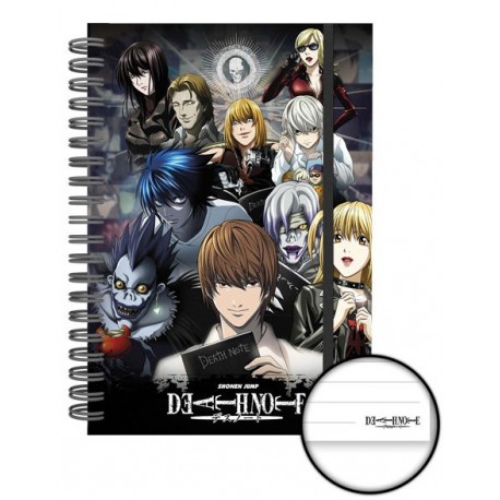 Cuaderno espiral A5 Death Note