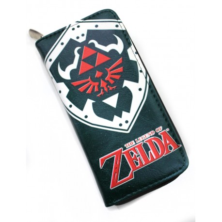 Cartera Zelda trifuerza con cremallera