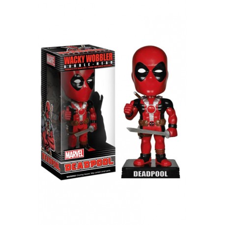 Wacky Wobbler Bobble Head Di Deadpool
