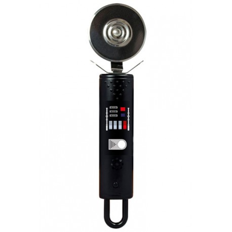 Star Wars cortador de pizza con sonido Dart Vader