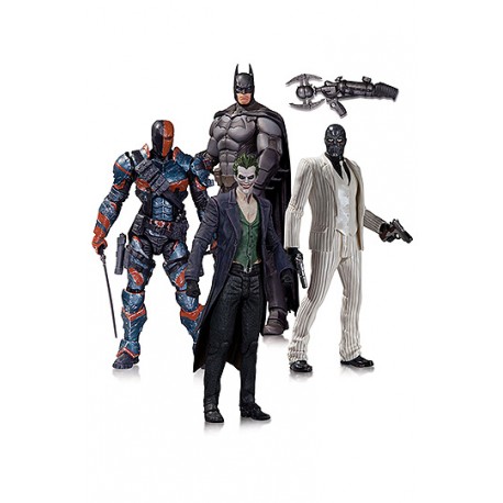 Batman Arkham Origins Pack de 4 Figuras 17 cm