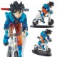 Figuur Goku 02 F fiets 14 cm