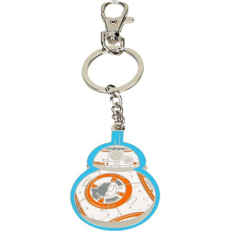 Metalen sleutelhanger BB-8 Blauw