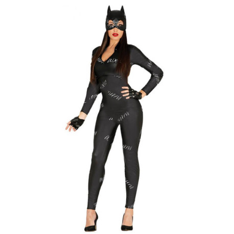 Disfraz de Catwoman con antifaz