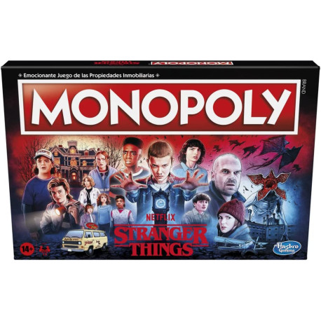 Monopoly Stranger Things 4 em espanhol