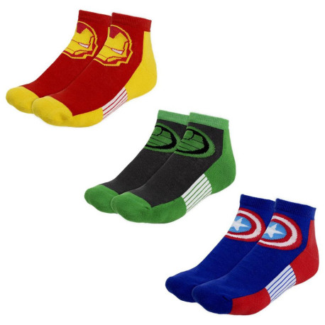 Pack calcetines tobilleros Marvel