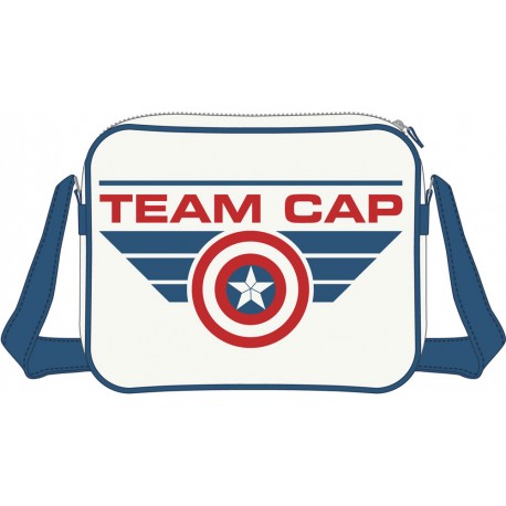 Borsa a tracolla in pelle di Team Cap