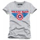 Camiseta Team Cap cinza da Marvel