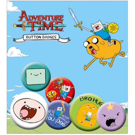 Chapas Hora de Aventuras Adventure Time pins