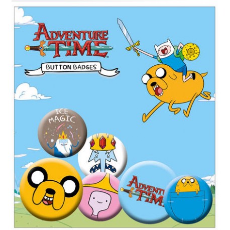 Chapas Hora de Aventuras Adventure Time pins