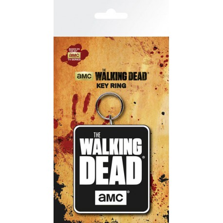 Keychain rubber Walking Dead logo