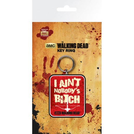 Keychain en caoutchouc Walking Dead personne