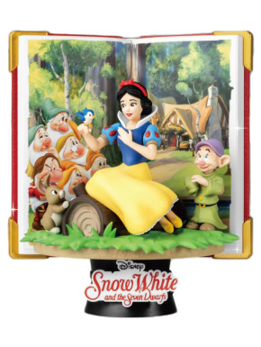 Disney Book Series Diorama PVC D-Stage Snow White 13 cm