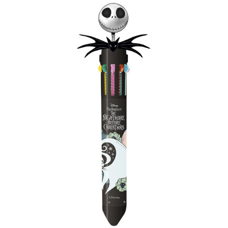 Caneta Multicor 3D Jack Skellington O Estranho Mundo de Jack