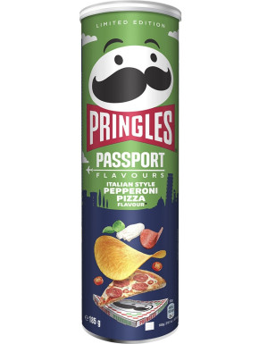 PRINGLES PASSPORT ESTILO ITALIANO PEPPERONI PIZZA