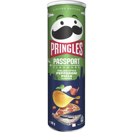 PRINGLES PASSPORT ESTILO ITALIANO PEPPERONI PIZZA