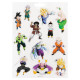 Set d'aimants pour les personnages de Dragon Ball