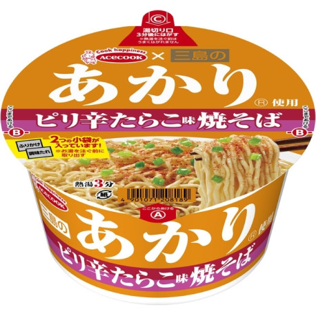 Ramen Noodles AceCook Mishima's Yukari Yakisoba 