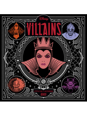 CALENDARIO 30X30 2023 DISNEY VILLANOS