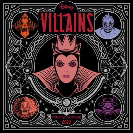 CALENDARIO 30X30 2023 DISNEY VILLANOS