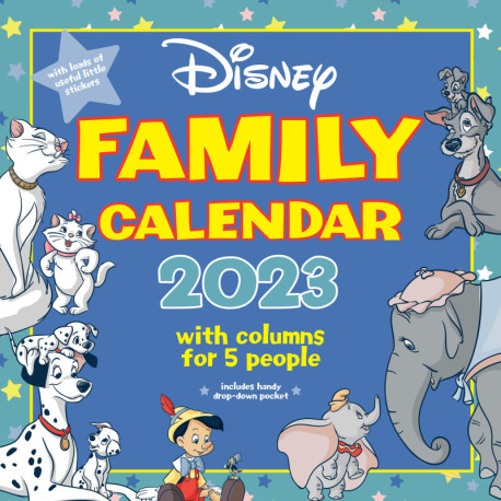 CALENDARIO 30X30 2023 FAMILIAR DISNEY CLASSICS