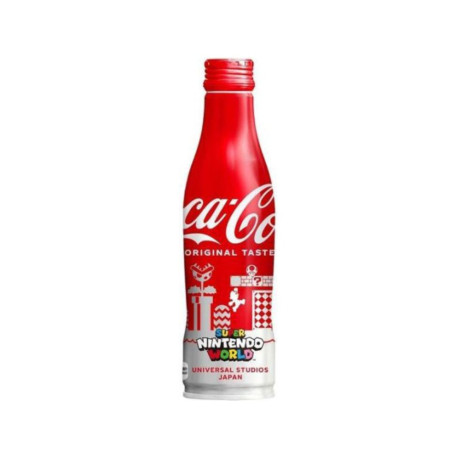 Coca Cola Super Nintendo World Botella Slim