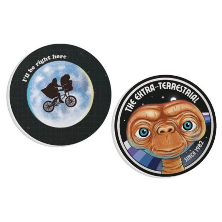 Conjunto de Bases para copos E.T. O Extraterrestre