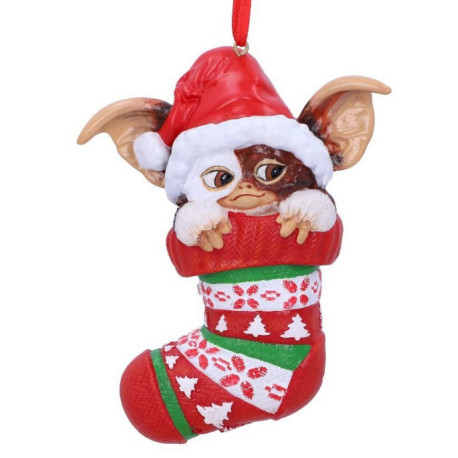 ADORNO DE NAVIDAD GREMLINS GIZMO CALCETIN NAVIDEÑO