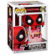 Marvel Deadpool 30th Aniversario Figura POP! Vinyl Deadpool in Cake 9 cm