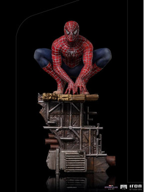 Figura Peter-Two Spiderman: No Way Home 20 cm Iron Studio Marvel