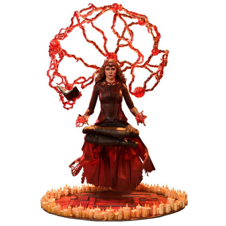 Doctor Strange en el Multiverso de la Locura Figura Movie Masterpiece 1/6 The Scarlet Witch (Deluxe Version) 28 cm