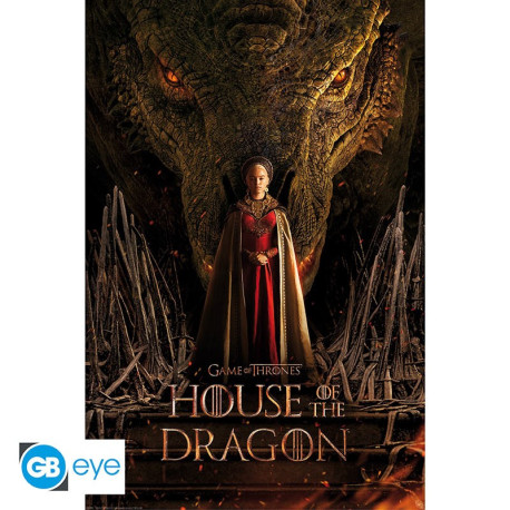 Rhaenyra Targaryen L'affiche de la Maison du Dragon