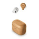 AURICULARES MICRO ENERGY SISTEM ECO TW BEECH WOOD