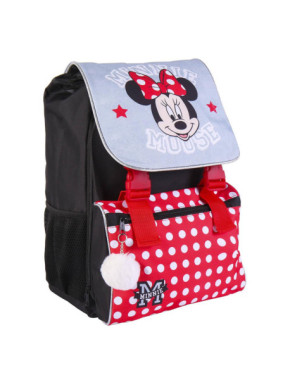 MOCHILA ESCOLAR GRANDE EXTENSIBLE MINNIE