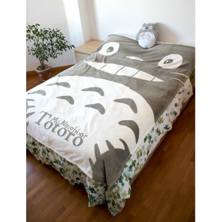 Coperta in pile Totoro grande