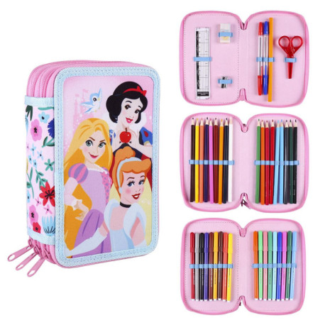 PENCIL CASE WITH ACCESSORIES PRINCESS