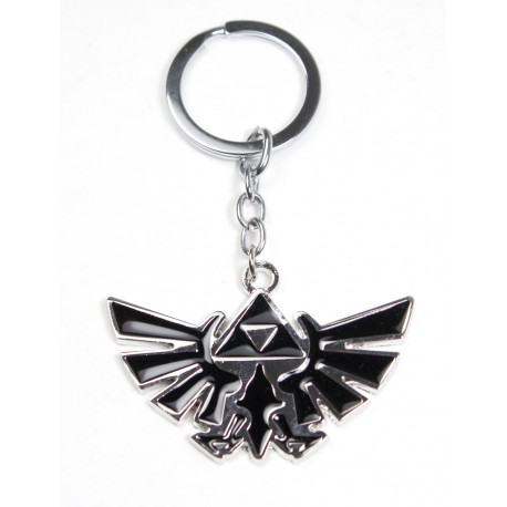 Keychain trifuerza Zelda silver